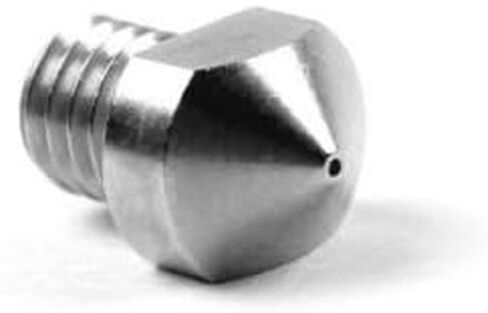 فوهة مطلية مطلية بالفضة الصغيرة لولزبوت تاز 5، لولزبوت ميني، طراز Hexagon Hotend .5مم in Kuwait