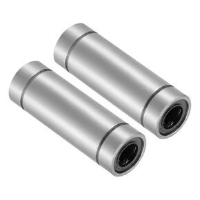 Kozelo 4pcs LM8UU Linear Ball Bearings, [8mm x 15mm x 45mm] Steel Linear Motion Bearing for CNC Machines Packaging Equipment 3D Printers Use