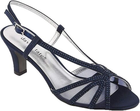 David Tate Womens Refined Embellished Illusion Evening Sandals in Kuwait
