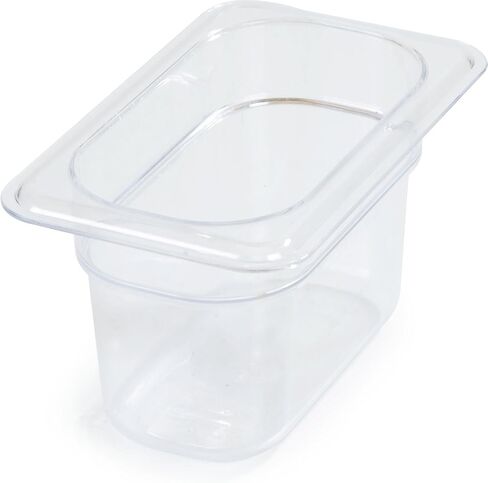 منتجات Carlisle FoodService 3068607-E وعاء طعام بلاستيكي، مقاس 1/9، عمق 2.5 بوصة، شفاف in Kuwait