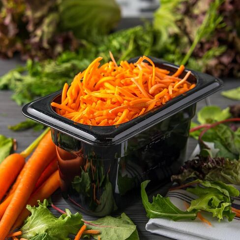 منتجات Carlisle FoodService 3068607-E وعاء طعام بلاستيكي، مقاس 1/9، عمق 2.5 بوصة، شفاف in Kuwait
