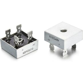 (Pack of 2 Pieces) Chanzon KBPC5010 Bridge Rectifier Diode 50A 1000V KBPC Single Phase, Full Wave 50 Amp 1000 Volt Electronic Silicon Diodes