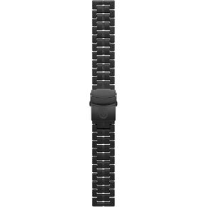 Genuine Luminox Watch Bands FPX.2401.20B.1.K - Strap Replacement 24 mm Black Rubber Strap with Steel Buckle for Navy SEALs Series 3500 3510. 3580