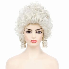 Sabosi Blonde Beehive Wig Women Vintage Retro Wig 50s 60s 70s Wig with Bangs for Women Synthetic Hair for Halloween Costume Party