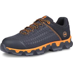 Timberland Men's Powertrain Sport Alloy Safety Toe Electrical Hazard AL, Black: Black Blue, 10.5