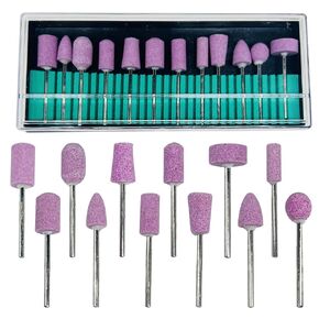 Woohome 200 PCS Polishing Bits Kit 3 Style Polishing Buffing Wheels Wool Felt Soft Felt Polishing Pad Set Wool Felt Mandrel Mounted Grinding Polishing for Rotary Tool