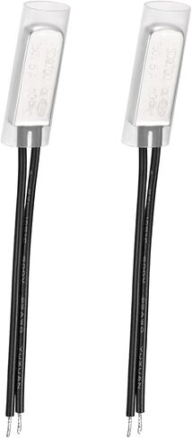 Rebower KSD9700 NC 130C مفتاح التحكم في درجة الحرارة مفتاح الحماية الحرارية للترموستات - إغلاق عادة/250 فولت 5 أمبير/معدن/2 قطعة in Kuwait