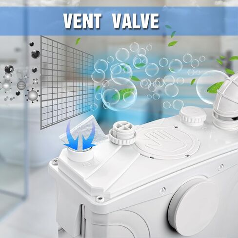 EXTRAUP 600W Macerator Sewerage Sump Pump Waste Water Marine Toilet Disposal Laundry in Kuwait