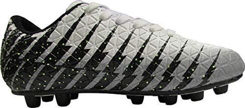 Vizari Bolt FG Red/Black/Silver Soccer Shoe, 3.5 US Unisex Big Kid in Kuwait