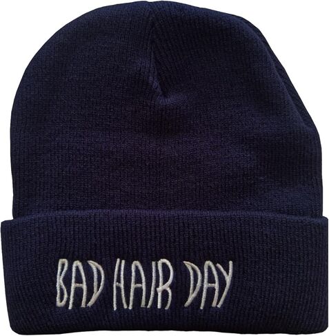 Joyci Winter Unisex Funny Bad Hair Day Hip Pop Beanie Hat Women Men Ski in Kuwait