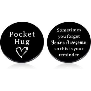 Pocket Hug Token Stocking Stuffers for Women Men Teens Get Well Soon Gifts for Women Men Christmas Birthday Gifts for Teen Girls Boys Thank You Gifts 2024 Graduation Gifts for Her Him Back to School