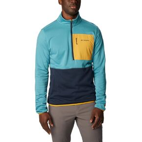 Columbia Men's Hike Half Zip, Black, Large