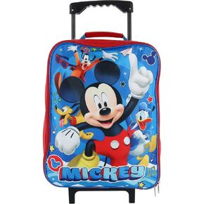 Junior Mickey And The Roadster Racers 15" Collapsible Wheeled Pilot Case