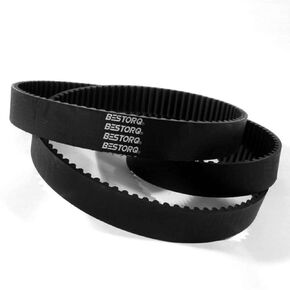 BESTORQ 1216-8M-30 8M Timing Belt, Rubber, 1216 mm Outside Circumference, 30 mm Width, 8 mm Pitch, 152 Teeth