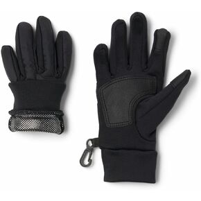 Columbia Youth Unisex Cloudcap Fleece Glove, Black, X-Small