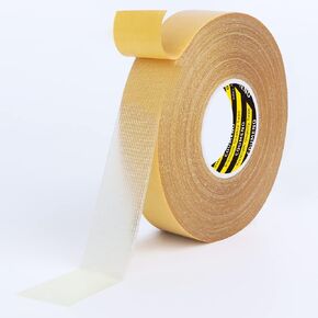 COUMENO Double Sided Tape Heavy Duty Mounting Tape 2" X 66FT(20m) Universal Clear Removable Double Dided Tape Strong Wall Adhesive for Home Office
