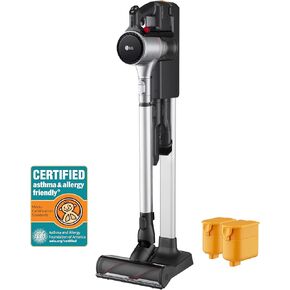 LG CordZero Cordless Stick Vacuum Cleaner, 2 Batteries Up to 120 Minutes [10 Year Motor Warranty] Powerful Cleaning for Carpet, Floor, Hardwood, Pet Hair, Lightweight, High-Capacity Dust Bin, A925KSM