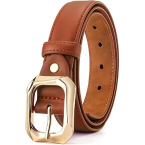 RMMVJJ Women Gold Leather Belts Sparkly Jeans Pants Belt Shiny Club Party Dresses Belt in Saudi Arabia