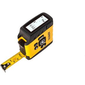 شريط قياس رقمي 2 في 1 من ACPOTEL - قياس شريط قياس 16 قدم، قابل لإعادة الشحن عبر USB شريط قياس فوري لعرض البيانات، 20 مجموعة ذاكرة تاريخية لقياس دقيق in Kuwait