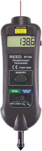REED Instruments R7150 Professional Combination Contact / Non-Contact Laser Photo Tachometer in Kuwait