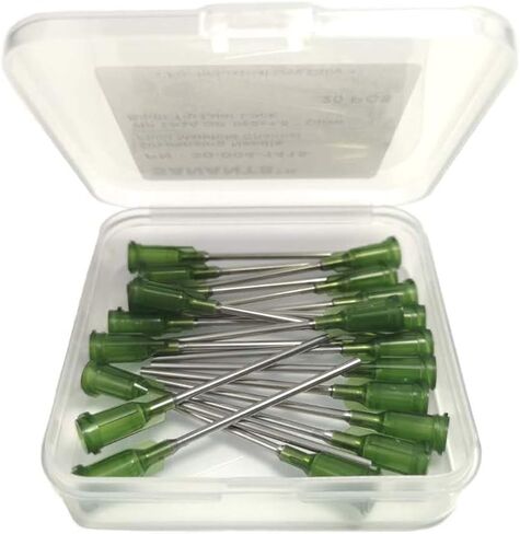20 Pack - 20 Ga 1.5 Inch Blunt Tip Dispensing Needle with Luer Lock,Pink in Kuwait