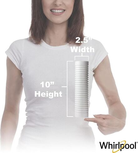 فلتر بديل لترشيح المنزل بالكامل ذو سعة قياسية WHIRLPOOL (عبوتان) WHKF-GD05 (قد تختلف العبوة) in Kuwait