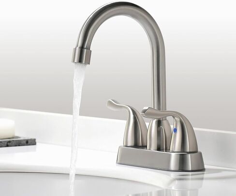 FROPO 2 مقبض صنبور حوض الحمام الأسود - 4 بوصة صنبور مركزي للحمام 2 أو 3 فتحات صنبور مرحاض الحمام صنابير حوض الغرور مع استنزاف منبثق وخطوط إمداد باللون الأسود غير اللامع in Kuwait