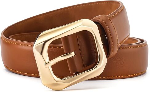 RMMVJJ Women Gold Leather Belts Sparkly Jeans Pants Belt Shiny Club Party Dresses Belt in Saudi Arabia