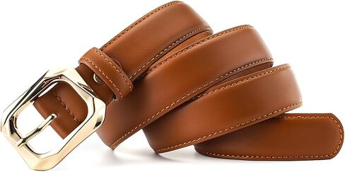 RMMVJJ Women Gold Leather Belts Sparkly Jeans Pants Belt Shiny Club Party Dresses Belt in Saudi Arabia