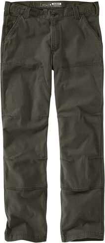Carhartt Men's Rugged Flex Relaxed Fit Double-Front Utility Jean, Tahoe, 33 x 34 in Saudi Arabia