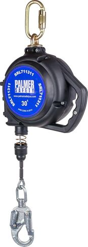 SRD 30 FT. Self Retracting Lifeline I ANSI Z359.14-2021 Class 1 I SRL Device Swivel Top Galvanized Cable w/Small Steel Snap Hook I Fall Arrest Safety Yoyo | SRL Device, Swivel Top Galvanized Steel Wire Rope & Steel Snap Hook, Fall Arrest Safety Yoyo, Fall in Kuwait