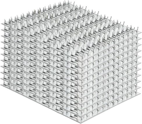 لوحة تروس MOZCORN 4 × 4 ألواح تروس ذات شوكات مع لوحة إصلاح أسنان الأظافر لموصل الخشب التسقيف (20 قطعة) in Kuwait