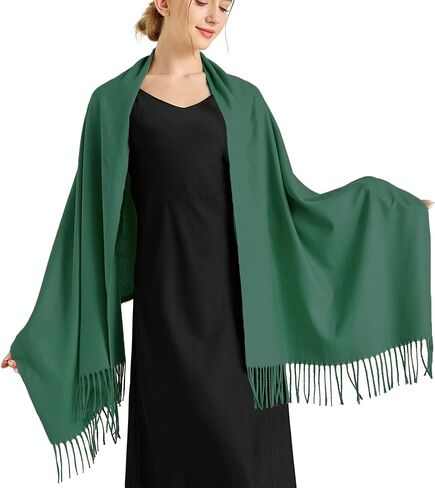 Ciormis Pashmina Scarf for Women, Soft Pashminas Shawls and Wraps for Evening Dresses, Wedding Bride Bridesmaid Shawls Scarf in Saudi Arabia