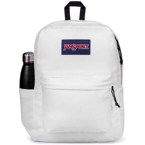 JanSport Superbreak Backpack - Durable, Lightweight Premium Backpack, White