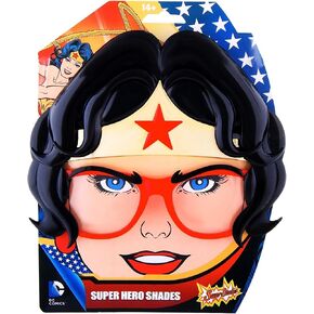 Sunstaches DC Comics Wonder Woman Star Sunglasses, Party Favors, UV400