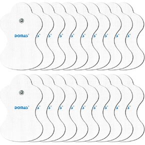 20 Pcs Compatible with Omron TENS Unit Replacement Pads Only Omron Compatible TENS Pads Long Life Replacement Pads (not Omron Brand) 10 Pairs Brand: DOMAS