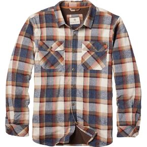 Legendary Whitetails Men's Standard Archer Thermal Lined Flannel Shirt Jacket, Wrangler Plaid, X-Large