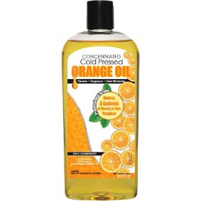 Cold Pressed Natural Orange Oil Concentrate |12-ounce Professional Grade All-Purpose Citrus Cleaner, Degreaser & Pet Odor Eliminator | Dilutes to 6 Gallons of Finished Product | Home and Outdoor Use