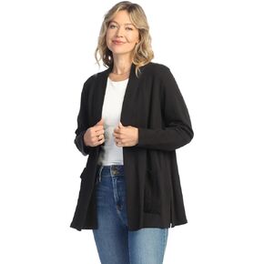 Jess & Jane Mineral Washed Open Cardigan - M90 in Kuwait