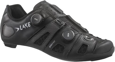Lake Cx242 Wide Cycling Shoe - Men's White/Black, 43.0 in Kuwait