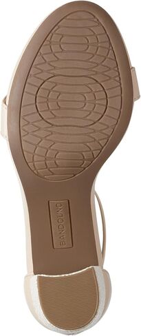 Bandolino Women's Armory Heeled Sandal, Silver Fabric 041, 8.5 in Kuwait