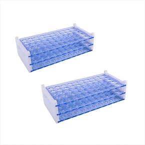 BIPEE Plastic Test Tube Rack for 16mm Tubes, Hole 50, Detachable