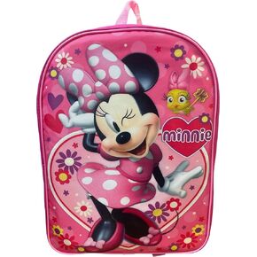 Ruz Minnie Mouse Girl's 15" Backpack (Pink)