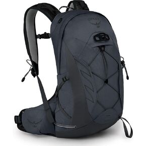 Osprey Talon 11L Men's Hiking Backpack with Hipbelt, Stealth Black, L/XL
