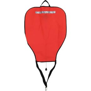 ELFGO Diving Lift Bag 50 lbs, High Visibility Buoyancy Bag with Open Bottom, Nylon Salvage Bag Float Buoy