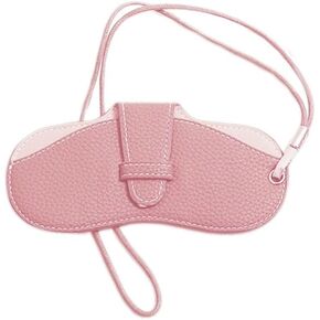 FASHIXD Glasses Case Portable Travel Sunglass Case with Lanyard Eyeglass Pouch Bag Sunglass Holder for Purse For Women Men