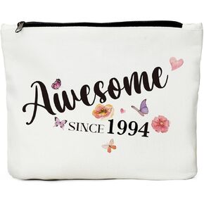 The 21th birthday gift for women, the 21th birthday decoration gift for women - the 21th birthday gift idea for friends, girlfriends, sisters, colleagues and BFF - the cosmetic bag since 2002