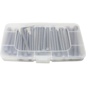 iexcell 20 Pcs M6 x 60/65/70/75/80 Stainless Steel 304 Hex Socket Head Cap Screws Bolts Assortment Kit