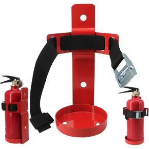 Fire Extinguisher Bracket, Heavy Duty, Compatible with 5-Pound Fire Extinguishers 2pcs