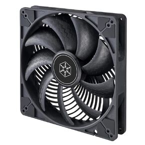 Silverstone Air Penetrator AP183 180mm PWM Computer Case Fan 400~1500RPM Dual Ball Bearing with 32mm Thickness, SST-AP183